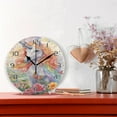 thumbnail image 2 of 10 Inch Unicorn Clock Silent Round Wall Clock Non Ticking Battery Device Clocks Creative Decoration Wall Clock for Living Room Bedroom Office Kitchen, 2 of 6