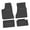 Black, variant on Charger Floor Mats 06-10 Dodge Charger RWD 4 Piece Custom Vintage Scene w/ SRT Insert - Black