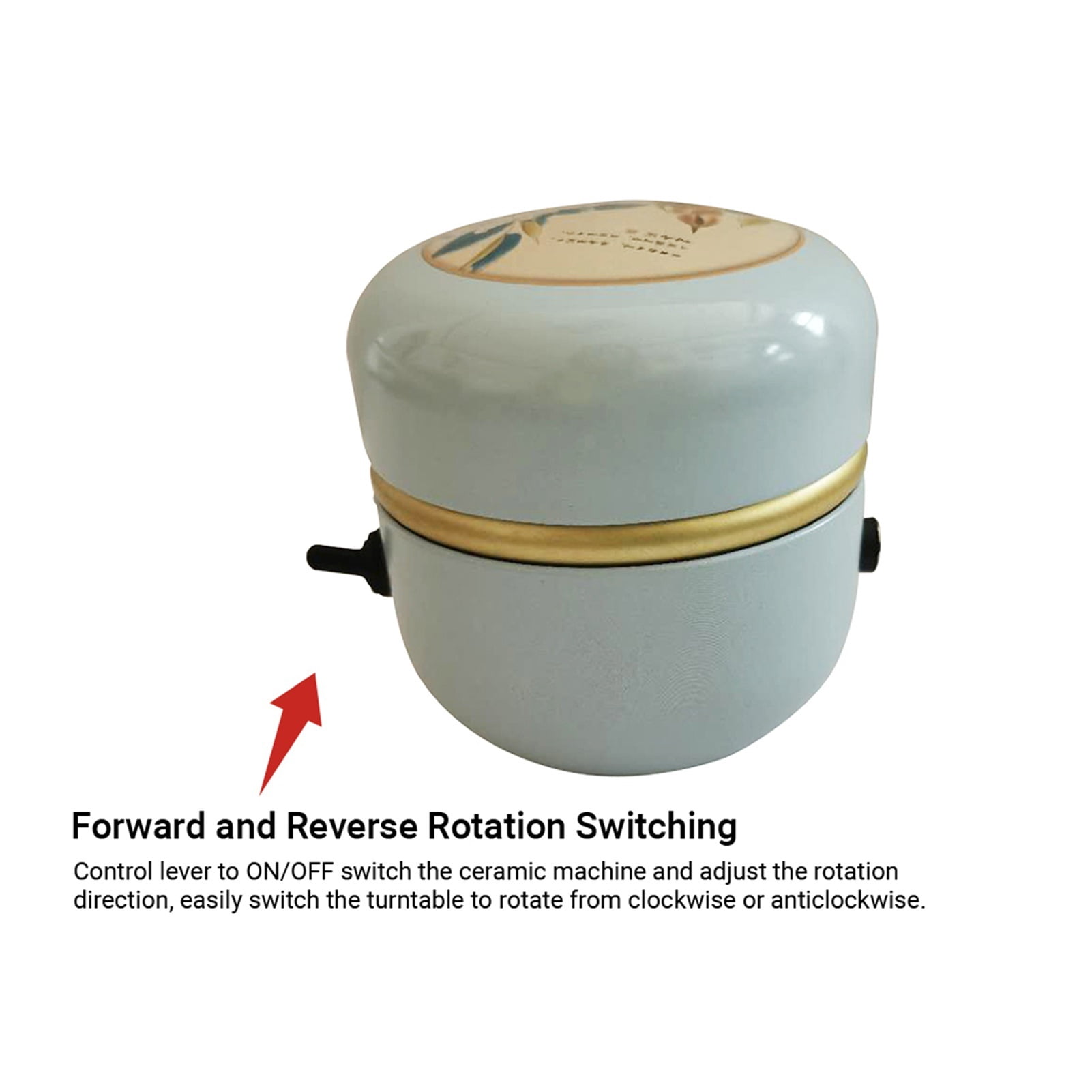 Mini Ceramic Machine Electric Pottery Machine Electric Pottery Wheel Ceramic Machine Pottery DIY Machine for Kids Children ,Wide Ranging Usage