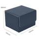 thumbnail image 3 of Estuche de cuero para barajas de cartas, con capacidad para más de 140 cartas. Caja para barajas de juegos, tarjetas de presentación, tarjetas de béisbol. estilo 2 azul, 3 of 3