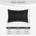 thumbnail image 6 of Balery Black Poker Pillow Covers,Bed Pilowcases,Reversible Plush Throw Pillow Covers End Pillow Encasement,Pillow Case -, 6 of 9