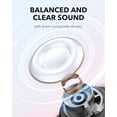 thumbnail image 5 of Soundcore A30i de Anker, auriculares inteligentes con cancelación de ruido, diseño elegante en forma de lápiz labial, comodidad pequeña y liviana, sonido claro, IP54, tiempo de reproducción de 15 hora, 5 of 5