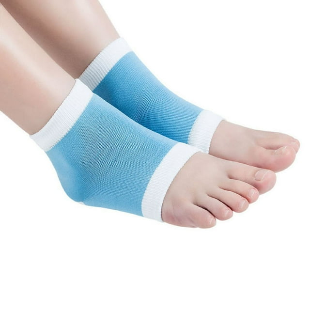 Spa Vented Moisturising Gel Heel Socks for Dry Hard Cracked Skin