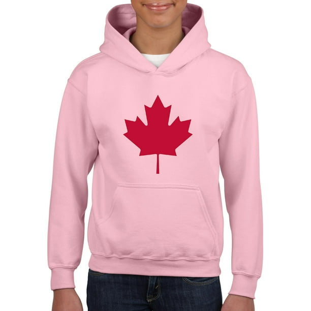 Mom's Favorite - Youth Canada Toronto Maple Leafs Proud Canadian Hoodie ...