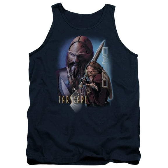 Farscape D'Argo Adult Tank Top Navy