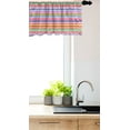 thumbnail image 3 of Ambesonne Abstract Window Valance, Modern Horizontal Line Art, 54" X 12", Multicolor, 3 of 3