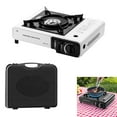 thumbnail image 1 of Cqxid Carte d'Expérience de Camping Poêle à Moins de 40 $ Batterie de Cuisson Poêle de Camping Portable Poêle de Camping Table Extérieure BBQ 2900 W Réglage de Puissance Accessoires de Cuisson pour Camping Randonnée Jardin, 1 of 9
