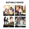 thumbnail image 4 of HOOWIFFY 1 Pair Blue PC Sunglasses For Teen Girls Fashionable Design Summer Use, 4 of 8