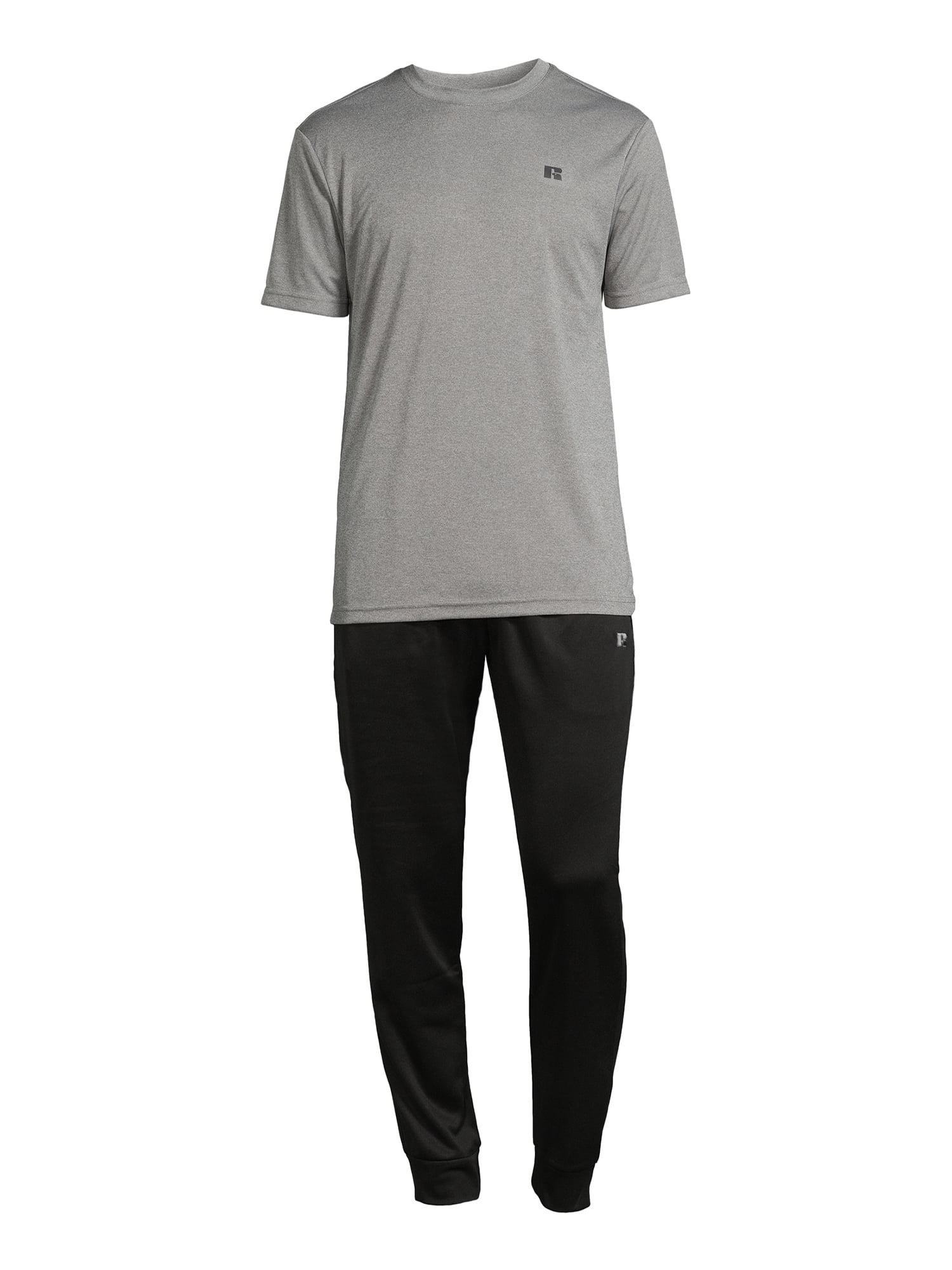 Russell Athletic Men's Short Sleeve Top and Jogger Pants Set, 2-Piece, Sizes S-XL