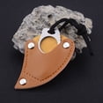 thumbnail image 3 of hoja fija de cuchillo de acero celta - forjada a mano y de aspecto antiguo - Ult, 3 of 5