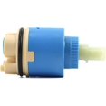 thumbnail image 2 of Tap Cartridge , Ceramic Faucet Cartridge , Ceramic Disc Cartridg Valve , Mix Tap Inner Cartridge Replacement For Kitchen Faucet (1pc, Blue) Riilq, 2 of 4
