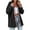 Gray, variant on IROINNID Women's Comfy Mid-Length Coat Solid Color Open Front Long Sleeve Single Breasted Outwear, Gray
