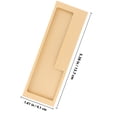 thumbnail image 2 of OUNONA 2Pcs Wardrobe Door Handle Zinc Alloy Golden Square Hidden Design Household Use, 2 of 7