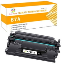 Toner H-Party Compatible 87A 87X Toner Cartridge Replacement for HP CF287A CF287X LaserJet Enterprise MFP M527dn M527f M506 M506dn M506n M506x Pro M501n M501dn Printer Ink (Black, 1-Pack)