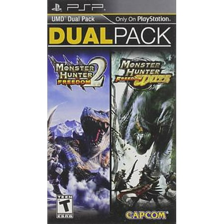 Monster Hunter Freedom 2 and Freedom Unite Dual Pack (Best Monster Hunter Game For Psp)