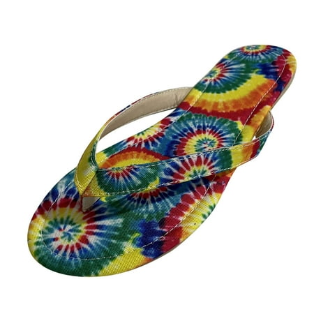 

Youmylove Fashion Women Flip Flops Summer Slip-On Beach Slippers Open Toe Breathable Flat Shoes Stylish Female Cozy Daily Walking