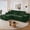 Green, variant on LLappuil 108" Sectional Sofa, Modular Sectional Couch with Left Chaise, Deep Seat Corduroy Cloud Sofa for Living Room Black