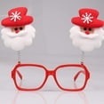 thumbnail image 4 of Christmas Party Props Goggles with Santa Claus Caps for Christmas party (2 Santa Caps + 2 Santa Goggles) - Christmas Gifts for Kids, 4 of 4