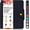 Black, variant on Password Keeper Book with Alphabetical Tabs, Username and Password Logbook, Small Password Notebook for Website Login (Black)