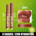 thumbnail image 1 of XWSHYW Lápiz Labial Barra de Labios con Espejo, Barra de Labios Hidratante a Presión, Maquillaje de Labios, Esmalte de Labios Sólido Nutritivo, Barra de Labios con Espejo Hidratante, 2G, 1 of 3