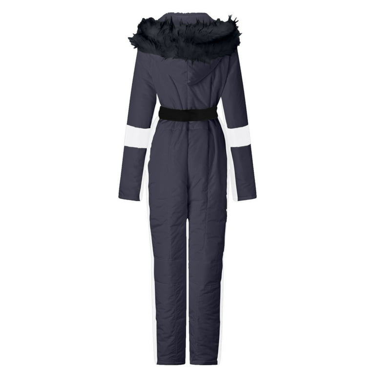 HAXMNOU Womens Winter Onesies Ski Jumpsuits Outdoor Sports