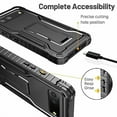 thumbnail image 4 of FITO For Google Pixel 6 Case, Phone Case with Screen Protector and Kickstand (Black), 4 of 8
