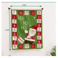 thumbnail image 4 of Calendario de decoración navideña para personas mayores (puerta cuadrada colgada con muñeco de nieve sobre fondo rojo) oso de fresa Electrónica, 4 of 4