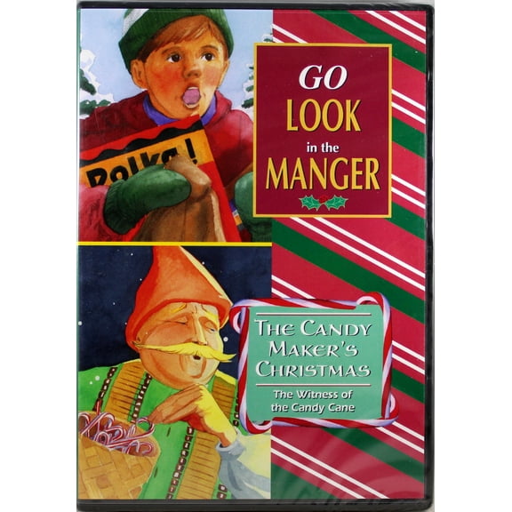 Go Look In The Manger / Candy Maker’s Christmas NEW DVD Double Feature Kids Film