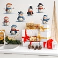thumbnail image 4 of Pegatinas navideñas coloridas para baño y decoración del hogar. Pegatinas de pared., 4 of 7