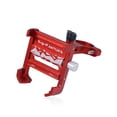 thumbnail image 1 of QualitChoice Bike Phone Holder Mount Smartphone Stand Bracket Rotating Adjustable Aluminum Alloy Universal Anti-skid Accessory Red, 1 of 6