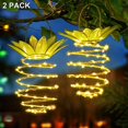 thumbnail image 1 of Luces solares de cuerda que ahorran energía, decoración exterior impermeable con dos modos de luz, cubierta de tubo de PVC maleable para diseños personalizados, operación simple y tiempo de trabajo, 1 of 7