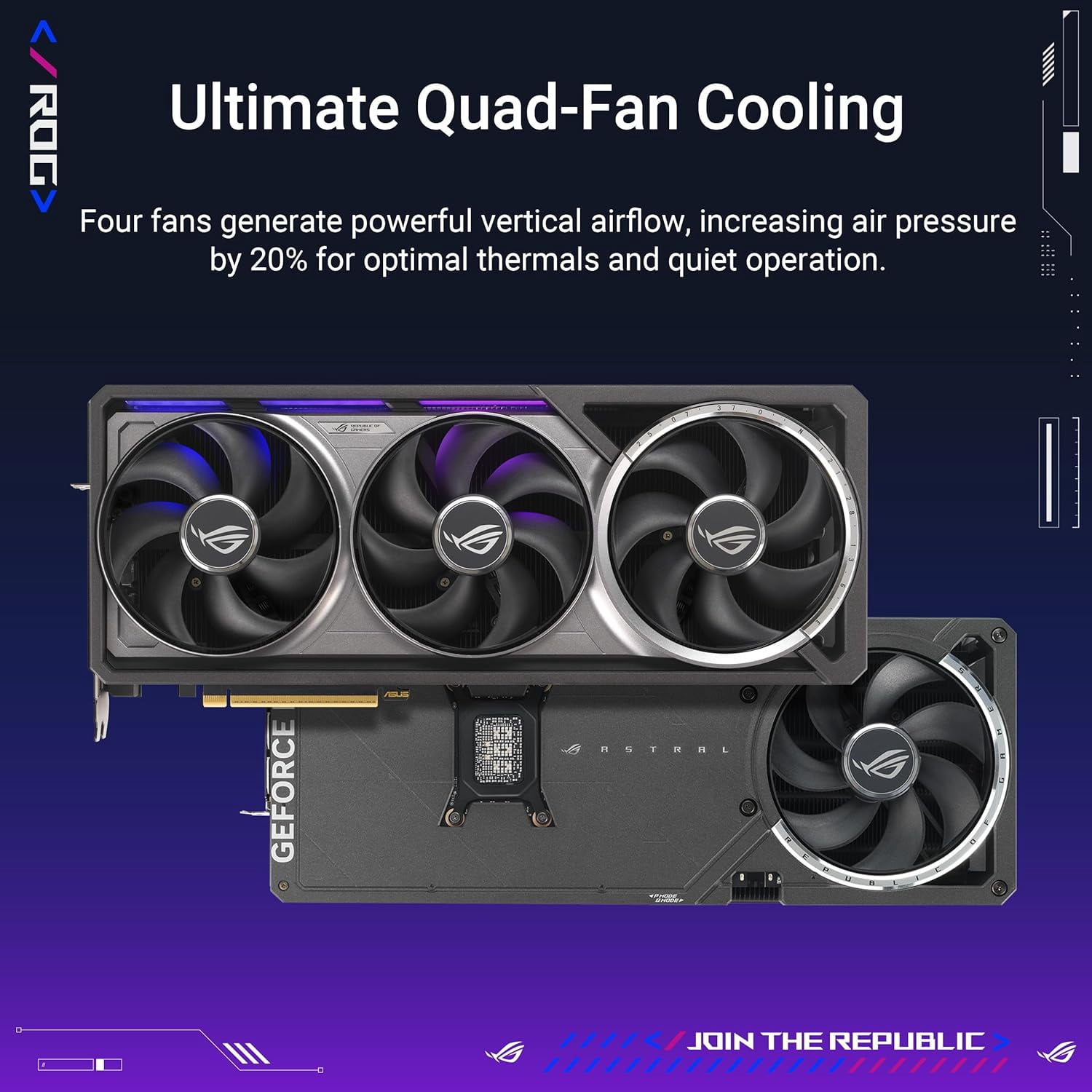 Restored ASUS ROG Astral GeForce RTX 5080 OC Edition Graphics Card NVIDIA, 16GB DDR7 (Refurbished)