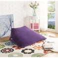 thumbnail image 4 of Pouf Magique Pouf Violet Microplush 3 en 1 Pouf Chaise Oreiller, 4 of 7