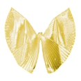 thumbnail image 1 of As de danza del vientre con 2 bastones Vestido de hadas de 360 ​​ degree para damas Ropa del festival dorado Soledad Alas brillantes de danza del vientre, 1 of 7