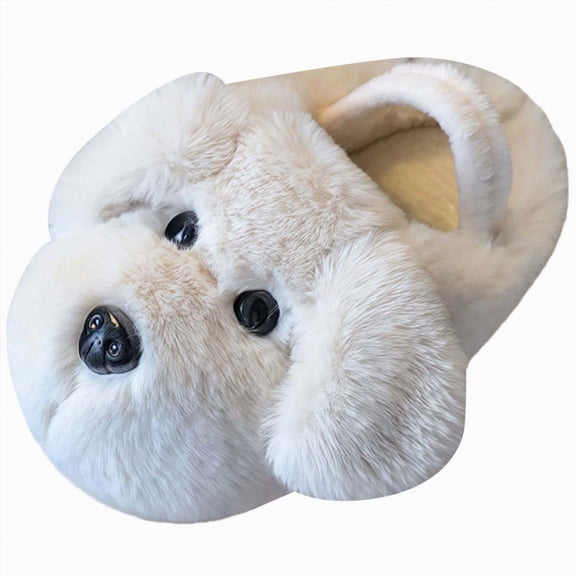 UAYOTSE Toddler Slippers Boy and Girl Slippers Plush Cute Non-Slip Warm Winter Shoes, Suitable for indoor and outdoor Kids Slippers,Sizes 11.5