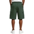 thumbnail image 4 of Delconic Men Lightweight Breathable Knit Cargo Casual Shorts Adjustable Drawstring Stretch Waist Solid Color Relax Fit Bottoms For Running Fishing Weekend Sports Beach Outfit Army Green L, 4 of 6
