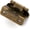 Antique Brass, variant on PETGLE 10 Pack 5 Pairs Semi-Overlay 1/2 inch Self-Closing Face Frame Cabinet Hinges Satin Nickel Half Wrap-Around Kitchen Cabinet Door Hinges Face Mount Cabinet Hardware