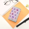thumbnail image 7 of Cloth Wallet with Lanyard & Multiple Compartments Fashion Purse Zipper Clutch Bag for Cash Cards Coins Bows and Heart Pattern, 7 of 7