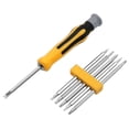 thumbnail image 6 of 7Pc Security Tamper Proof Magnetic Screwdriver Drill Bits Hex Torx Flat Head, 6 of 7
