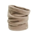 thumbnail image 1 of Neck Scarf Adjustable Solid Color Fleece Keep Warming Ski Tube Warmer for Sports, 1 of 10