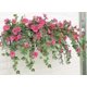 thumbnail image 2 of Cesta Colgante Con Flores De Petunia De Seda De Vid Artificial Para Exterior/Interior - Wtake, 2 of 3