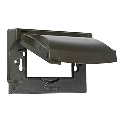HubbellBell MX1250Z Weatherproof Single Outlet Cover Outdoor