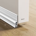 thumbnail image 2 of Windproof Door Bottom Seal Strip Easy Installation TPE Material 100cm Long, 2 of 11