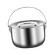 thumbnail image 3 of Olla para cocinar, olla multiusos para sopa, olla para estofado, olla de acero inoxidable para acampar 5.0L, 3 of 9