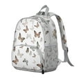 thumbnail image 2 of Summer Butterfly Student Backpack – Colorful Floral Pattern with Wings, Watercolor Fantasy Garden and Artistic Design, 2 of 4