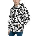 thumbnail image 2 of Kdxio Cute Panda (3) Pattern Kids Boys Girls Zip Up Hoodie 3D Printed Hooded Sweatshirt Hoody Coat with Pocket 7-12 Y-Small, 2 of 6