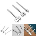 thumbnail image 4 of 3PCS Spacing Punch, Craft Hole Punching Set Tool DIY Leather Stitching Chisel Belt Puncher 8mm 2 4 6, 4 of 8