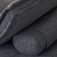 thumbnail image 4 of Diamond Sofa PLATFORMLGGR3PC 79 x 41 x 34 in. Platform Square Modular Lounger, Grey Fabric - 3-Piece, 4 of 6