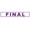 Purple, variant on Printtoo Final Self Inking Rubber Stamp Pre-Inked Office Stamp- Home Office Business Stationery, Purple- 42 x 9 mm