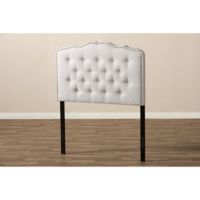 Baxton Studio Lucy Modern and Contemporary Greyish Beige Fabric Twin Size Headboard Baxton Studio Lucy Modern and Contemporary Greyish Beige Fabric Twin Size Headboard